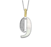 Pendentif Ti Sento Milano Femme Numbers in Argent Madreperla 6841MW_9 - 6841MW_9